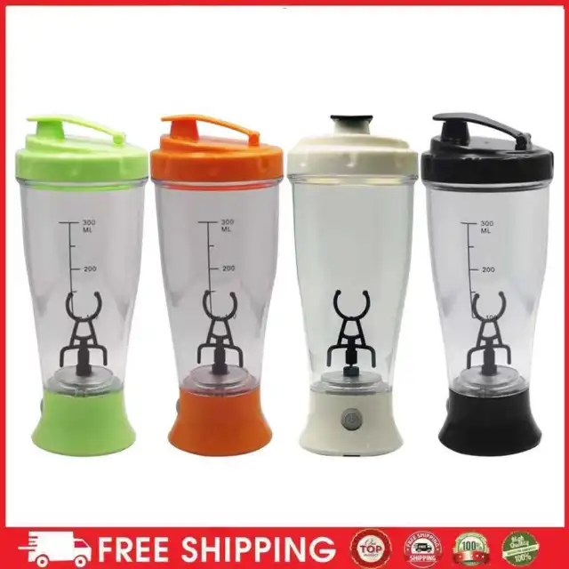 Portable 350ml Protein Shaker Milk Coffee Blender Bottle Automatic Mixing Cup