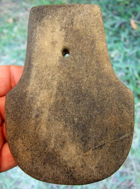 Super Fine G10 Drilled Alabama Ceremonial Spatulate Spud with COA Arrowheads