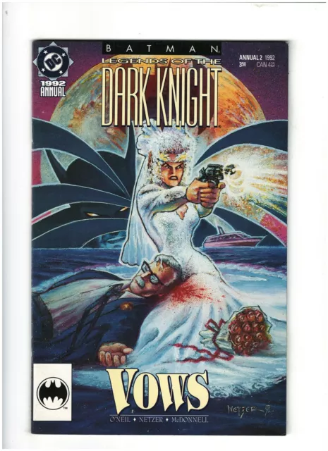 Batman Legends of the Dark Knight Annual #2 VF/NM 9.0 DC Comics Gordon Wedding