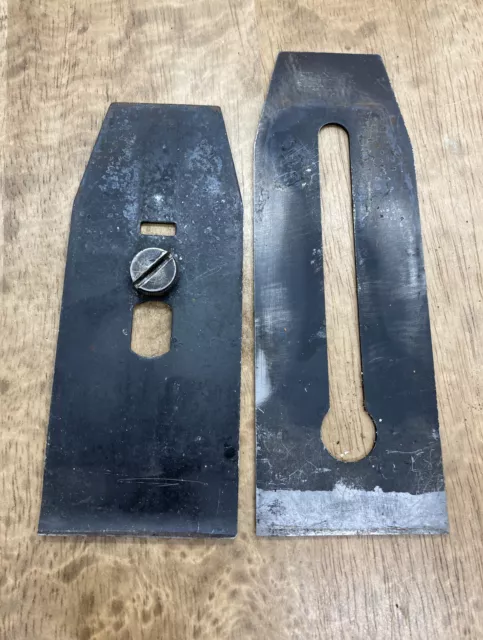 Stanley No.6 Blade and Chips Breaker Part Only Original Rule&Level Co. Stamp