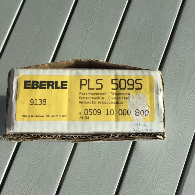 Eberle PLS509S Speicherprogrammierbare Steuerung  050910000800 / Neu OVP