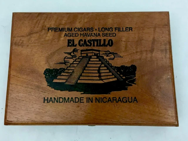 Premium Cigars, Churchill  Cigar Box Hand Made  EMPTY