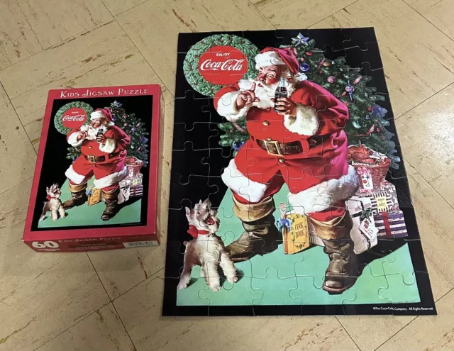 Springbok 1500 Pieces Jigsaw Puzzle Coca-Cola Holiday Tidings