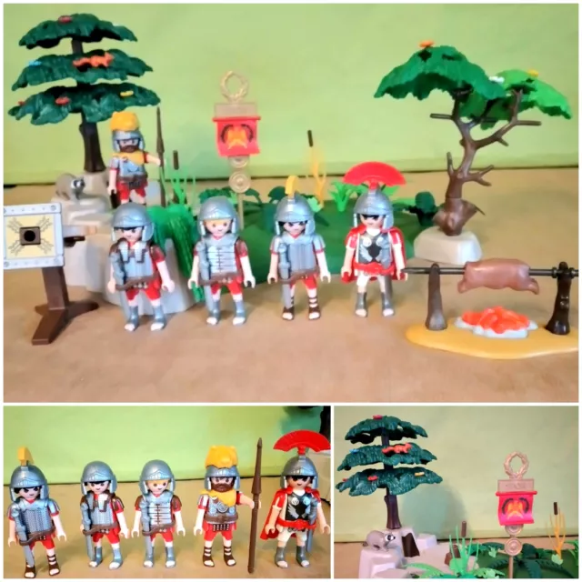 playmobil Römer Tribun Legionäre Wildschwein 5 Figuren Feldlager Zubehör