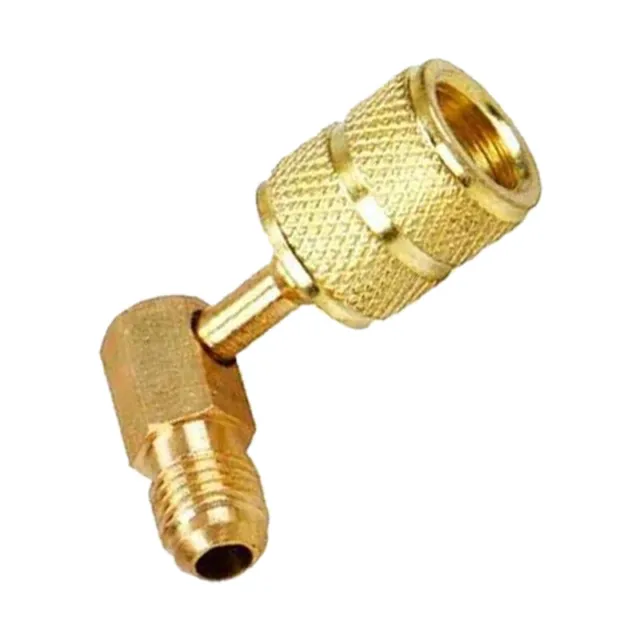 90 Degree Elbow Connector Adapter Fit For R410A Mini Split System HVAC Well