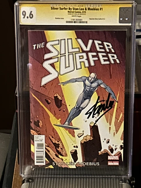 Silver Surfer #1 CGC SS 9.6 (2013) Signed By The Legendary 😍 STAN LEE 😍