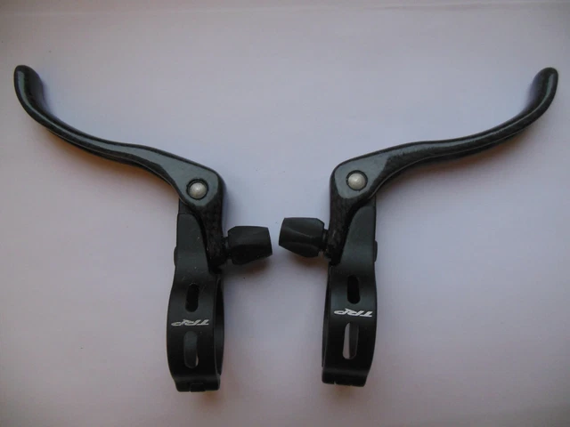 Levier de frein BMX vintage Dia-Tech rouge noir alliage GT Power Series