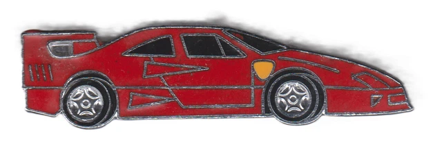 Pin's Ferrari Daytona - Petit Pin's Métal Voiture Vintage