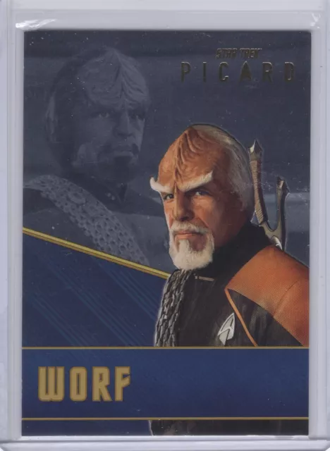 2024 Star Trek Picard Seasons 2 & 3 Then & Now Card TN5 Worf/Michael Dorn