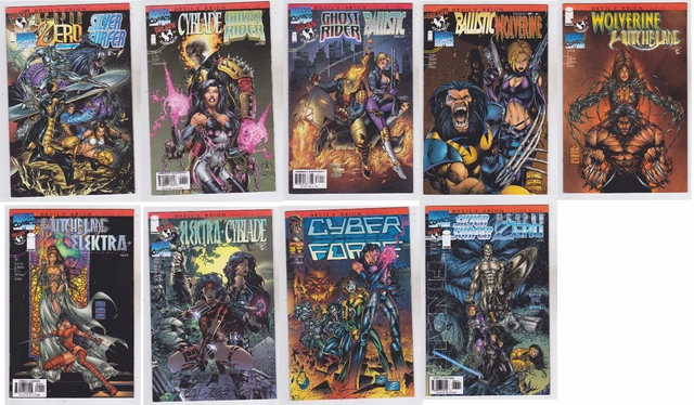 Devil's Reign Top Cow Marvel Complete Set 1-8 + Interlude Wolverine Witchblade