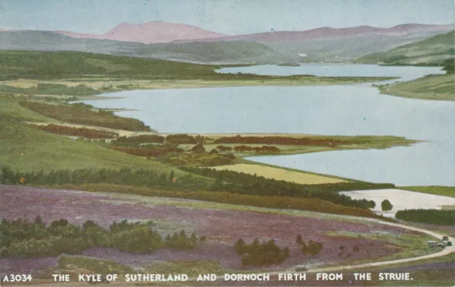 POSTCARD The Best of all Series The Kyle of Sutherland and Dornoch Firth Struie