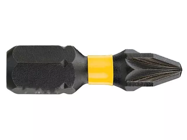 DEWALT - Embouts de torsion à impact PZ3, 25 mm, paquet de 5