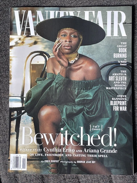 VANITY FAIR MAGAZINE - November 2024 - Bewitched - Cynthia Erivo