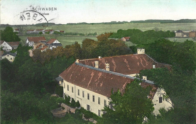 Ak Markt Schwaben 1907, Schloß, Ebersberg, München, Bayern