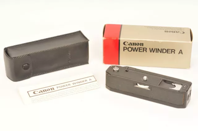 Canon Power Winder A Motor Drive for Canon A Series Film SLR Cameras
