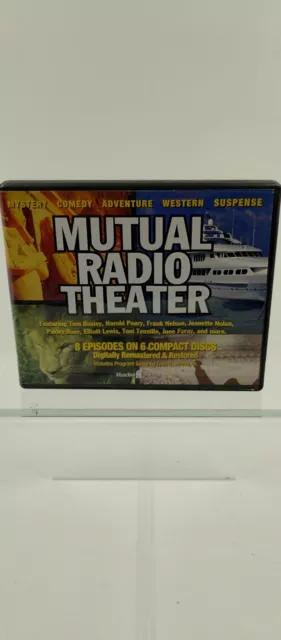 Radio Spirits Mutual Radio Theater 6 Cds 8 Episodes Free Shipping