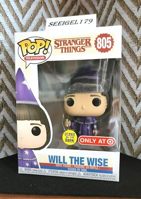 stranger things funko pop will the wise glow in the dark