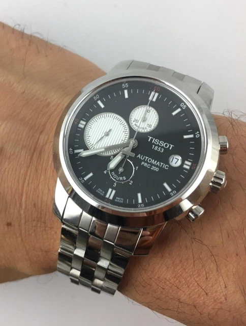 MONTRE TISSOT PRC 200 Chrono Automatique R f. T014427 A Homme Lire