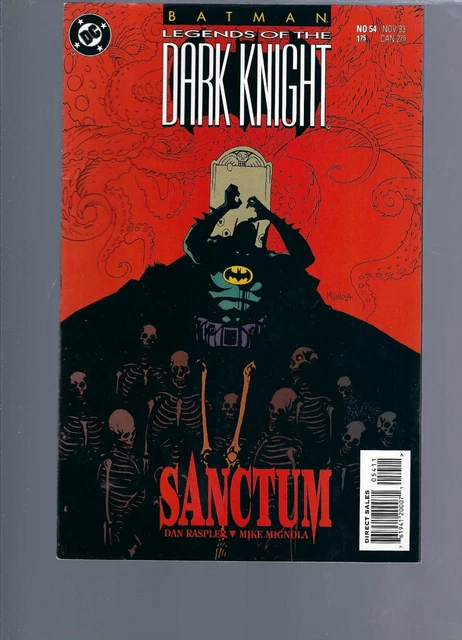 Batman - Legends Of The Dark Knight  54  - Mignola Art   -    -  Dc Comics