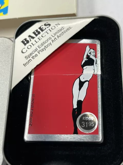 Zippo 2000 Babes Collection Playboy Archives Limited Ed Lighter Sealed N Box F37