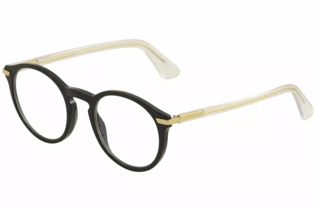 Christian Dior Eyeglasses Women's Essence-5F Black/Crystal Optical Frame 49mm