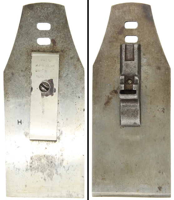 Original Cutting Iron for Gage No. 4 1/2 Plane - 2 1/4 Inch Width - mjdtoolparts