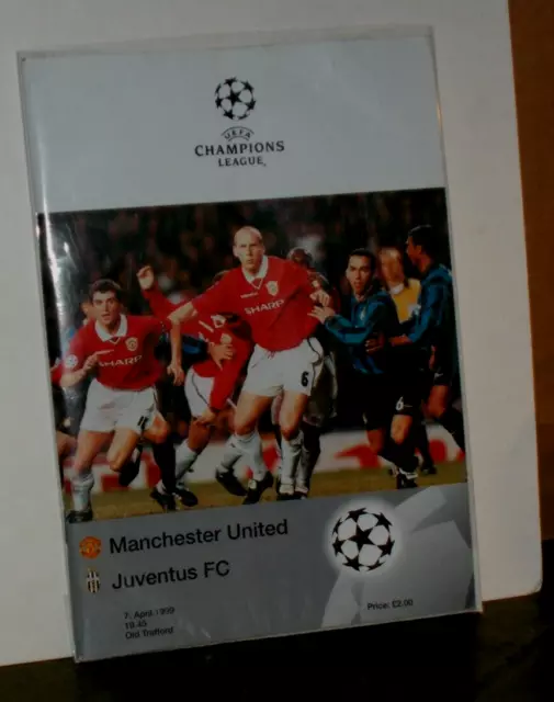 1998-99. Manchester Utd . Champions League Homes x3.