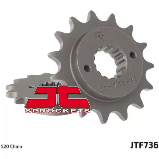 Standard Stahlritzel vorne 736 - 520 JT SPROCKETS JTF736.15 SP4 STRADA BIPOSTO S