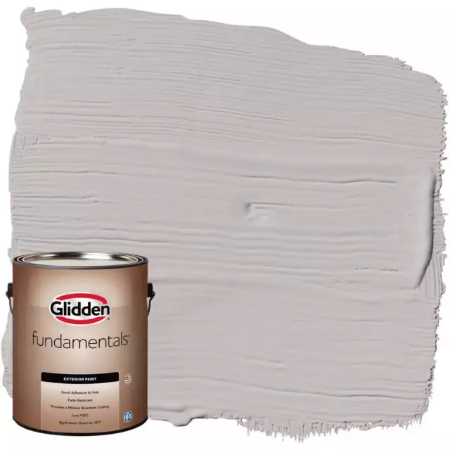Fundamentals Exterior Paint Gray Shadows / Grey, Flat, 1 Gallon
