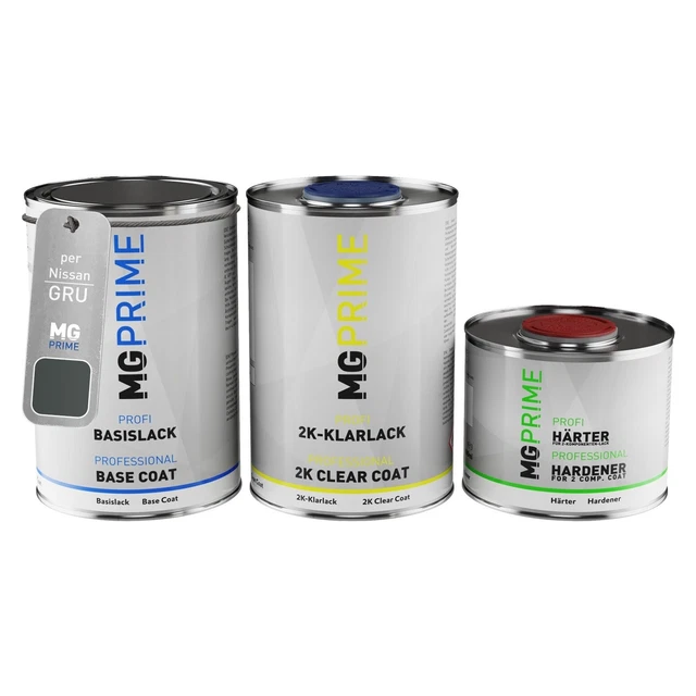 Vernice per auto Kit barattolo per Nissan GRU Urban Grey pronto all’uso 2,5L
