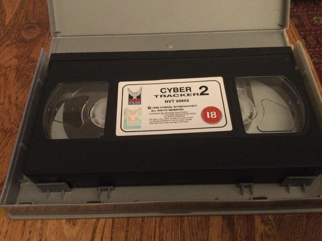 VINTAGE CYBER TRACKER 2 VHS Big Box 20 20 Vision Don Wilson 1995 £4.00 ...