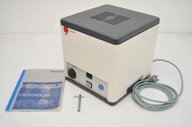 Mini Centrifuga Da Banco LCD – 100-12000 Giri/min, Rotori Intercambiabili Per Provette 0,2/0,5/1,5/2 Ml