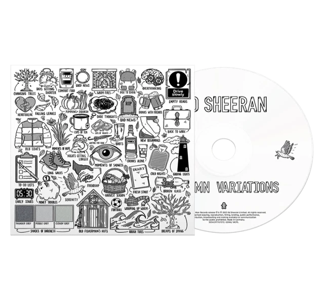 Ed Sheeran - Autumn Variations [CD] Sent Sameday*