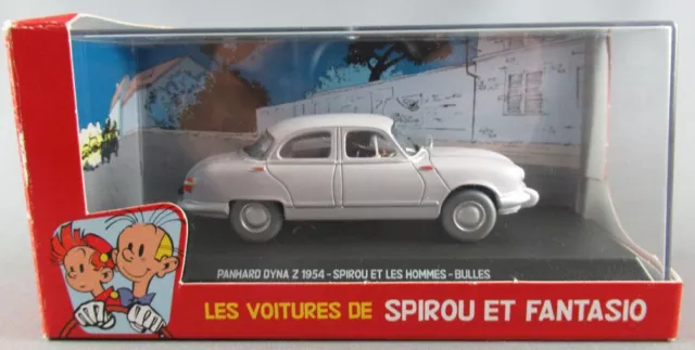 Spirou - Véhicule Editions Atlas - La Panhard Dyna Z 1954 de Spirou et les Homme