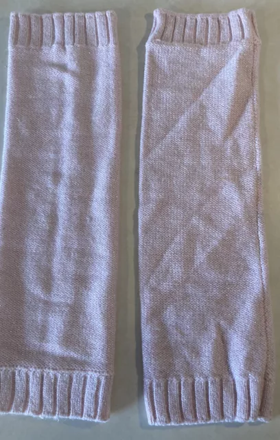 Gymboree Pink Metallic Leg Warmers