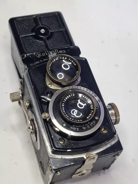 Rolleiflex, 4x4, Baby, black, TLR, vintage, alte Kamera, funktioniert