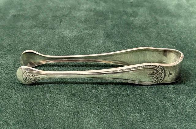 Pince à Sucre Christofle Malmaison - Métal Argenté - 19 Cm - Comme Neuve