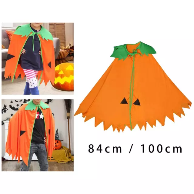 Halloween Pumpkin Cloak Durable Devil Costume for Fancy