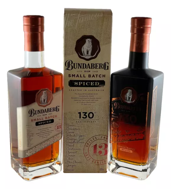 Bundaberg Rum 130th Spiced Set. Released 2018