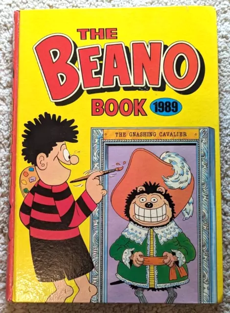 Beano Book Annual 1989 Hardback Vintage Dennis the Menace