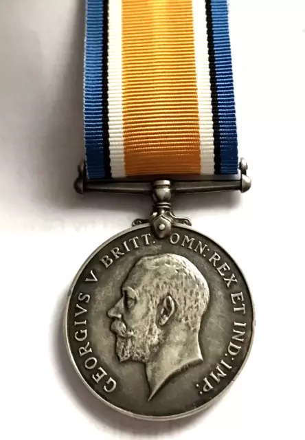 Original 1914-18 War Medal Neatly Erased