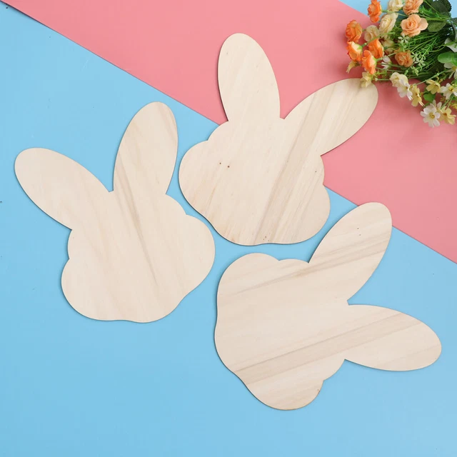 3 PIEZAS Rebanadas de Madera Habitación Infantil Etiquetas Colgantes Decoración Navidad Rural