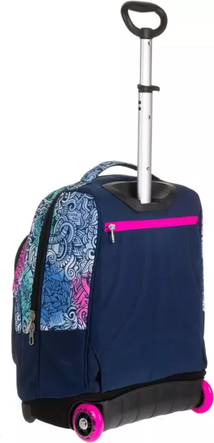 Trolley Fit Seven Pinkshade, Blue, 35 Lt, 2In1 Backpack with Shoulder Lifting fo 3