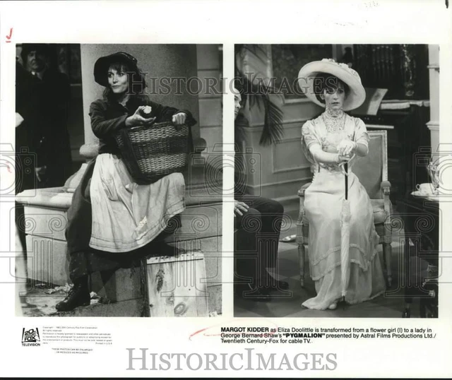 1983 Press Photo Actress Margot Kidder in "Pygmalion" Movie - lrp72426