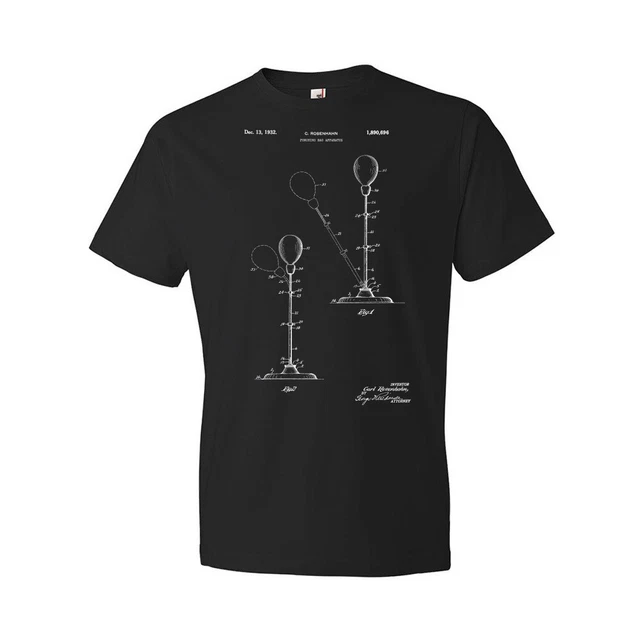 Stand Up Punching Bag Patent Shirt Boxing Gifts Boxing T Shirts Gift For Coach