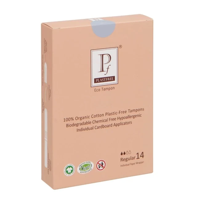Plastfree Regular Tampones 14's