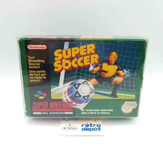 Super Soccer / Super Nintendo SNES / PAL / FR / FAH
