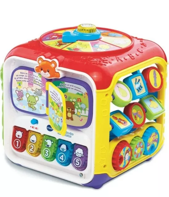 Vtech Super Cube Des Decouvertes Jeux Interactif Électronique 3