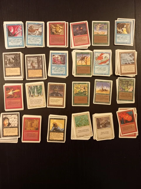 1994 Unlimited Lot of 20 Cards - SP to EX - Vintage Old School - MTG Magic