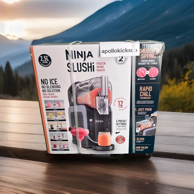 Ninja SLUSHi Machine à Boissons Glacées FS301EUOR - Strawberry Mango